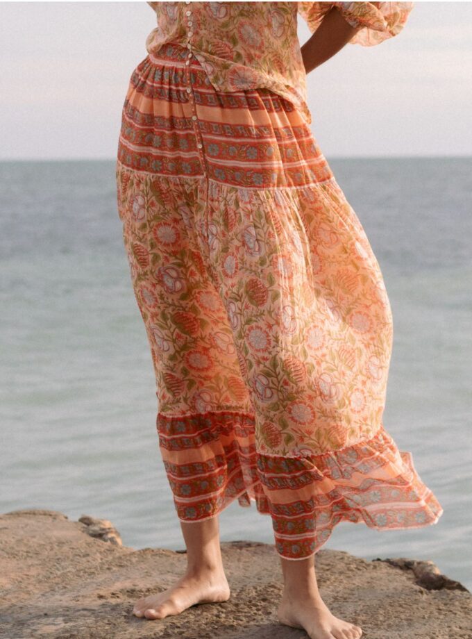 Elisa Off-Shoulder Maxi Dress