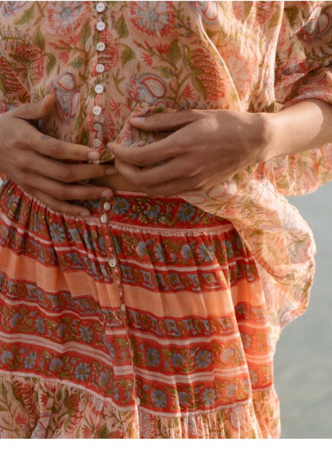 Elisa Off-Shoulder Maxi Dress